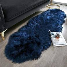 Ashler Home Deco Faux Fur Red, Pink, Turquoise, Green, Grey, Beige, Brown, Blue, White, Black, Yellow 61.0x182.9cm