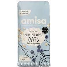 Amisa Organic GF Pure Porridge Oats 1kg