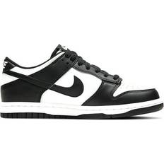 Trainers Children's Shoes Nike Dunk Low Retro GS - White/White/Black