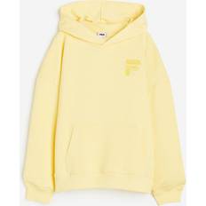 Fila BAKUM oversized leisurewear hoodie Hooded sweater light yellow