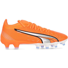 Puma Artificial Grass (AG) Football Shoes Puma ULTRA Match FG/AG W - Ultra Orange/White/Blue Glimmer