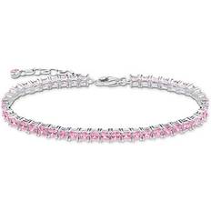 Thomas Sabo Tennis Bracelet, Pink, Women
