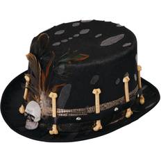Skeletons Headgear Bristol Novelty Voodoo Top Hat
