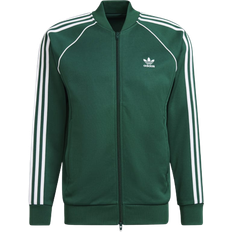 Adidas M - Men Jackets adidas Adicolor Classics Primeblue SST Track Jacket - Collegiate Green/White