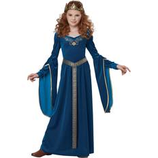 California Costumes Girls Teal Medieval Princess Costume
