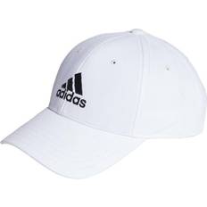 Adidas Cotton Accessories adidas Twill Baseball Cap - White/Black