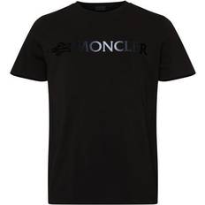 Moncler T-shirts Moncler Logo T-shirt - Black