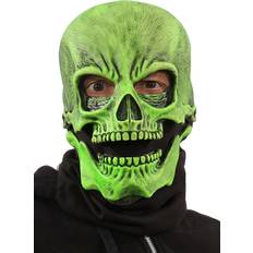 Uv Green Sock Skull Mask