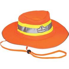 Men - Orange Hats Ergodyne GloWear 8935 Hi-Vis Ranger Sun Hat - Orange