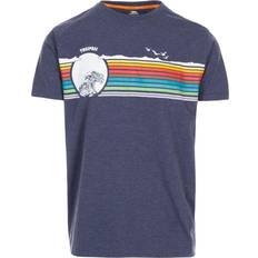 Trespass Men T-shirts & Tank Tops Trespass Lakehouse Short Sleeve T-shirt Blue Man