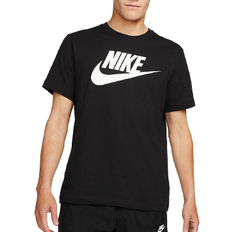 Nike Cotton T-shirts & Tank Tops Nike Sportswear Icon Futura T-Shirt Men's - Black/White