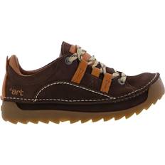 ART Mens Womens Skyline 590 Chunky Leather Shoes Trainers Brown