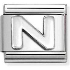 Nomination Classic Silver Letter N Charm