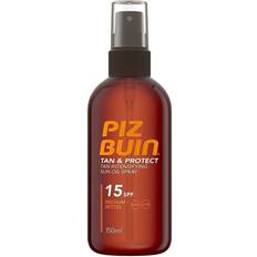 Piz Buin Water Resistant Tan Enhancers Piz Buin Tan & Protect Tan Accelerating Oil Spray SPF15 150ml