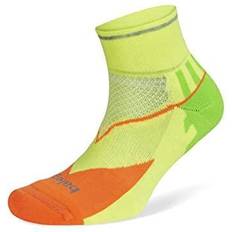 Balega enduro reflective quarter length running socks multi-neon