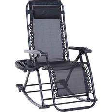 Armrests Patio Chairs Garden & Outdoor Furniture OutSunny Alfresco Reclining Chair