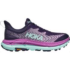 Hoka Purple - Women Running Shoes Hoka Mafate Speed 4 W - Night Sky/Orchid Flower