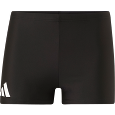 Adidas Swimwear adidas Men's Solid Boxer Swim Short BLACK/WHITE, Black/White, 32, Men