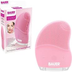 Bauer portable electric silicone adjustable facial cleansing brush face cleanser
