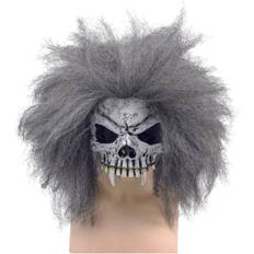 Royal Masks Forum Skull Half Face Mask Hair