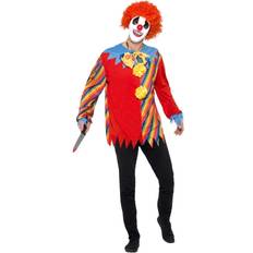 Clown Accessories Smiffys Creepy clown kit, multi-coloured