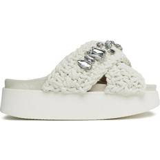 INUIKII Slippers & Sandals INUIKII Woven Stones - True White