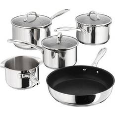 Measuring Scale Cookware Sets Stellar 7000 Draining Cookware Set with lid 5 Parts