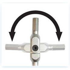 Bondhus 00010 6 chrome pro pivot wrench set - metric
