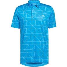 T-shirts & Tank Tops adidas Jacquard Polo Shirt Men's - Blue Rush/Semi Mint Rush