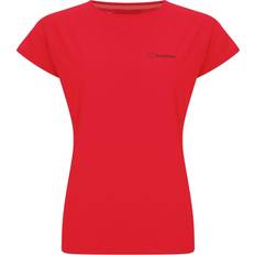 Berghaus Women T-shirts & Tank Tops Berghaus Women's Nesna Short Sleeve Baselayer Red