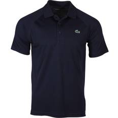 Lacoste Sportswear Garment Polo Shirts Lacoste Men's SPORT Breathable Abrasion-Resistant Interlock Polo Shirt - Navy Blue