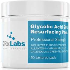 QRxLabs Glycolic Acid 20% Resurfacing Pads 50-pack
