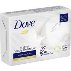 Dove Moisturizing Bar Soaps Dove Beauty Cream Bar Soap 100g 2-pack