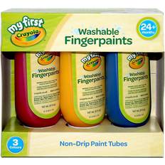 Crayola Finger Paints Crayola My First Washable Finger Paints Pack of 3