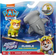 Paw Patrol Toy Figures Paw Patrol Hero Aqua Pups Rubble