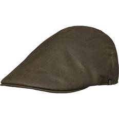 Chevalier Hunting Clothing Chevalier Torre Waxed Cotton Sixpence Cap Leather Brown