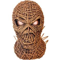 Yellow Head Masks Fancy Dress Trick or Treat Studios Iron Maiden The Man Halloween Mask Yellow/Green