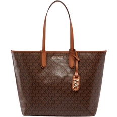 Buckle Totes & Shopping Bags Michael Kors Eliza Large East West Open Tote - Brown/Acorn