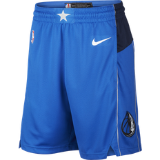 Basketball Trousers & Shorts Nike Dallas Mavericks Icon Edition Men's NBA Swingman Shorts Blue