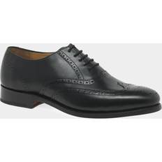 44 ⅔ Low Shoes Barker G, 10.5 Glasgow Black Calf