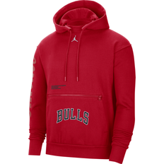 Nike Mens Bulls Pullover Hoodie Mens Red