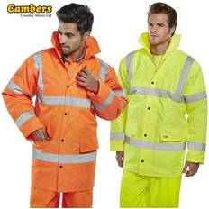 Click Beeswift High Visibility Constructor Jackets Saturn Yellow