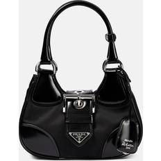 Prada Totes & Shopping Bags Prada Moon Re-nylon and Leather Bag Black
