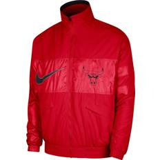 Nike Men's Chicago Bulls Red Courtside Lightweight Jacket