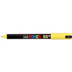 Yellow Pencils Uni Posca PC-1MR Extra Fine Bullet Yellow