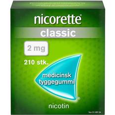 Nicorette Medicines Nicorette 2mg 210pcs Chewing Gum