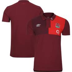 T-shirts & Tank Tops Umbro England Rugby Polo Shirt Red Junior
