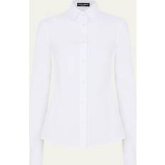 Dolce & Gabbana Stretch poplin shirt optical_white