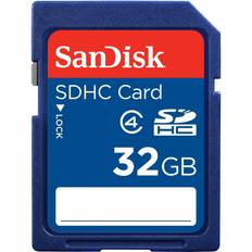 SDHC Memory Cards & USB Flash Drives SanDisk SDHC Class 4 4/4MBps 32GB