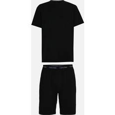 Calvin Klein Men Pyjamas Calvin Klein Modern Cotton T-Shirt & Shorts Jersey Pyjama Set, Black